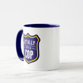 Ganz kein Polizist Tasse (Vorderseite Links)