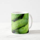 ganz kleine Gurken Kaffeetasse (VorderseiteRechts)
