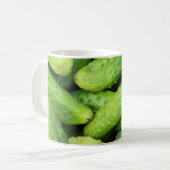 ganz kleine Gurken Kaffeetasse (Vorderseite Links)
