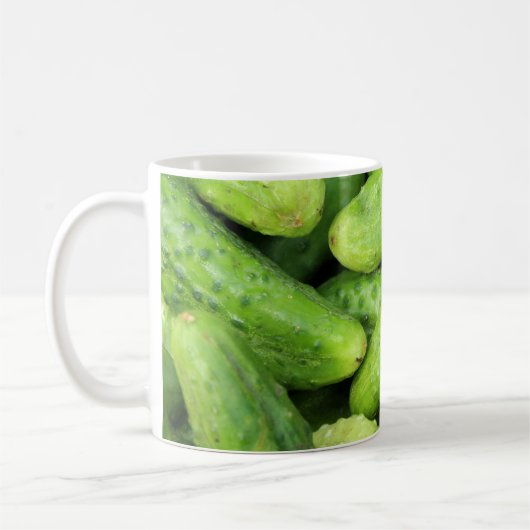 ganz kleine Gurken Kaffeetasse (Links)
