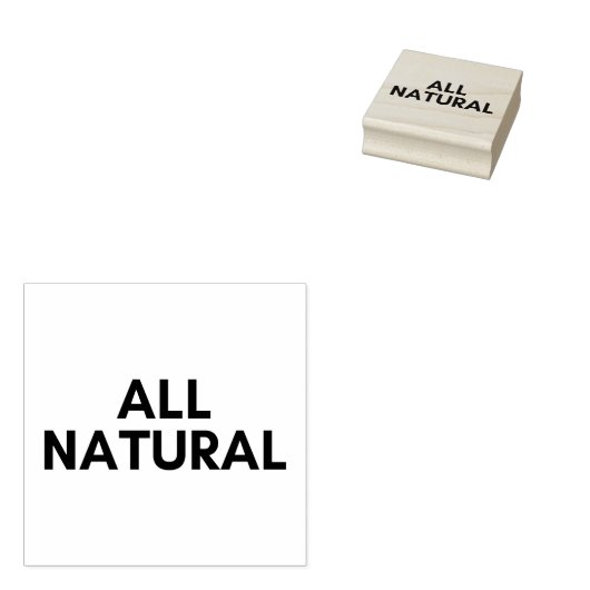 ganz natürlich gummistempel (Stempel)