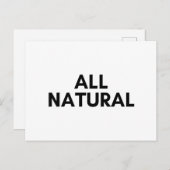 ganz natürlich postkarte (Vorne/Hinten)