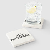 ganz natürlich steinuntersetzer (Seitenansicht)