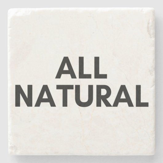 ganz natürlich steinuntersetzer (Vorderseite)