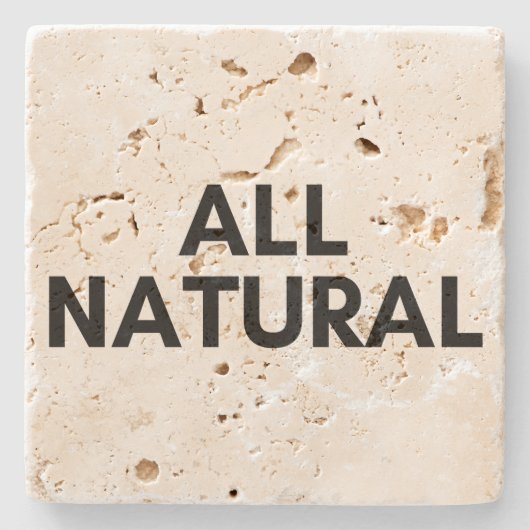 ganz natürlich steinuntersetzer (Vorderseite)