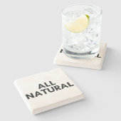 ganz natürlich steinuntersetzer (Seitenansicht)