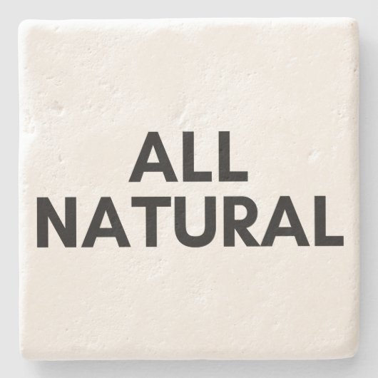 ganz natürlich steinuntersetzer (Vorderseite)