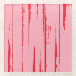 Ganz New York City Speedy Pink Wolf Glasuntersetzer