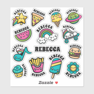 Ganz Niedliche Doodles Vinyl Stickers Aufkleber