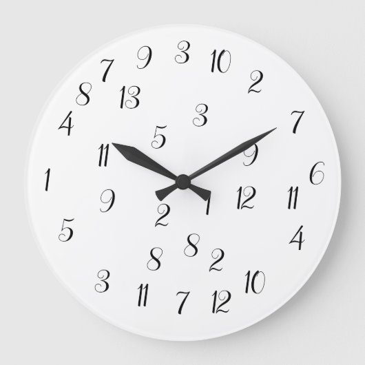 Ganz nutzlose Uhr (Vorderseite)