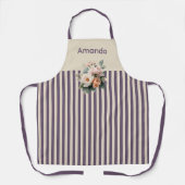 Ganz oben mit Lila Streifen Schürze (Vorderseite)
