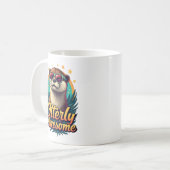 Ganz Phantastisch, das sonnige Meer im Otter Lover Kaffeetasse (Vorderseite Links)