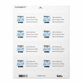 Ganz Phantastische Nonnie Blue Text Tshirts und Ge (Vorne)