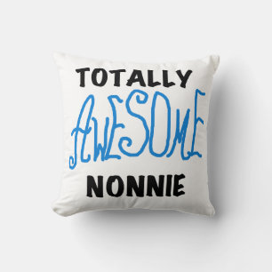 Ganz Phantastische Nonnie Blue Text Tshirts und Ge Kissen