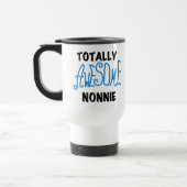 Ganz Phantastische Nonnie Blue Text Tshirts und Ge Reisebecher (Links)