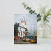 "Ganz ruhig am Pier" Postkarte (Stehend Vorderseite)