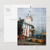 "Ganz ruhig am Pier" Postkarte (Vorne/Hinten)