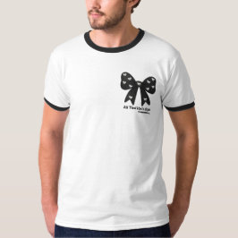 Ganz Stilvoll Gebunden – Chic-Minimalistisches-Sch T-Shirt