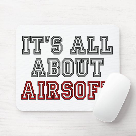 Ganz über AIRSOFT Mousepad (Mit Mouse)