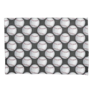 Ganz über Baseball-Muster Kissenbezug