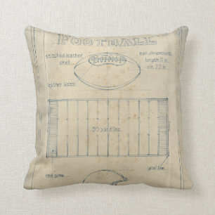 Ganz über das Spiel - Fußball Kissen