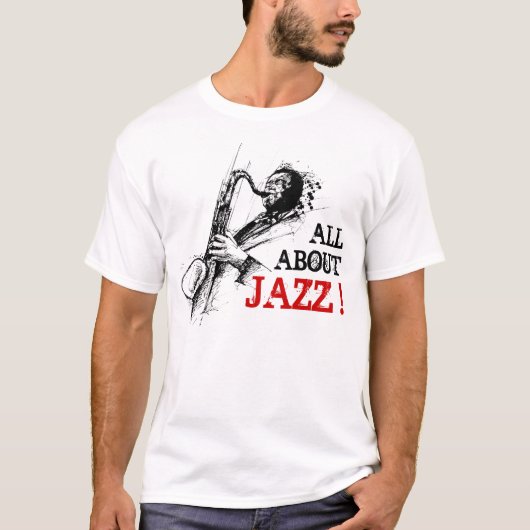 Ganz über Jazz T-Shirt (Vorderseite)