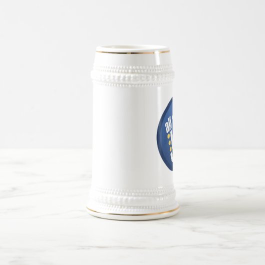 Ganz über Jazz-Tasse Bierglas (Mittel)