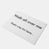 Ganz über mich gehen Türmatte (Schrägansicht)