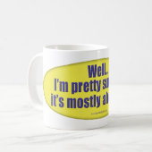 Ganz über mich… kaffeetasse (Vorderseite Links)