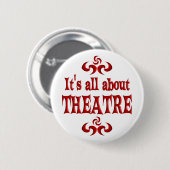 GANZ ÜBER THEATER BUTTON (Vorne & Hinten)