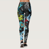 Ganz über Zombie-Leggings Leggings (Rückseite)