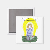 Ganz und perfekt magnet (Vorderseite/Rückseite)