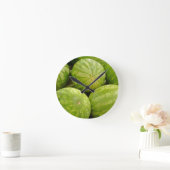 ganz Wassermelonen Runde Wanduhr (Zuhause)