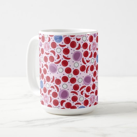 Ganzblutzelle Kaffeetasse (Vorderseite Links)