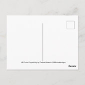 Ganze aufgewachsene Malerei Postkarte (Rückseite)