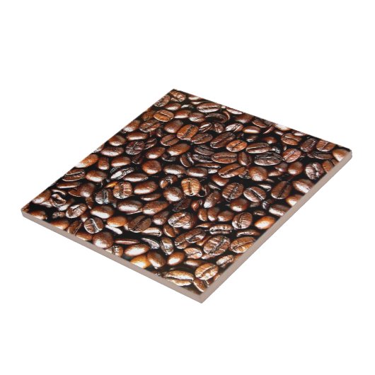 Ganze Bohnen-Kaffee-Muster Fliese (Seite)