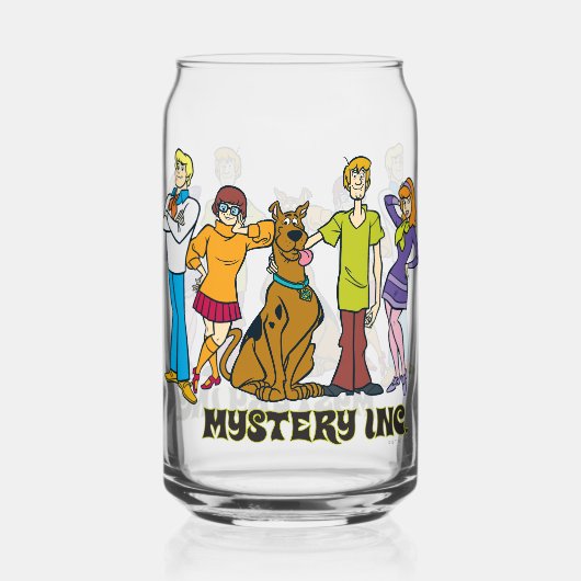 Ganze Gang 12 Mystery Inc. Dosenglas (Rückseite)