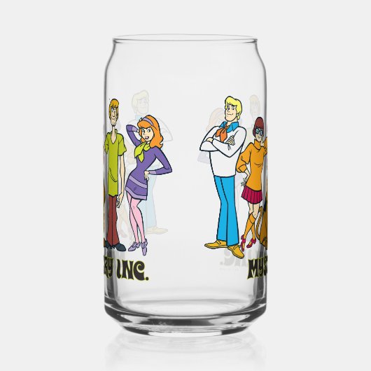 Ganze Gang 12 Mystery Inc. Dosenglas (Links)