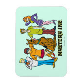 Ganze Gang 12 Mystery Inc. Magnet (Vertikal)