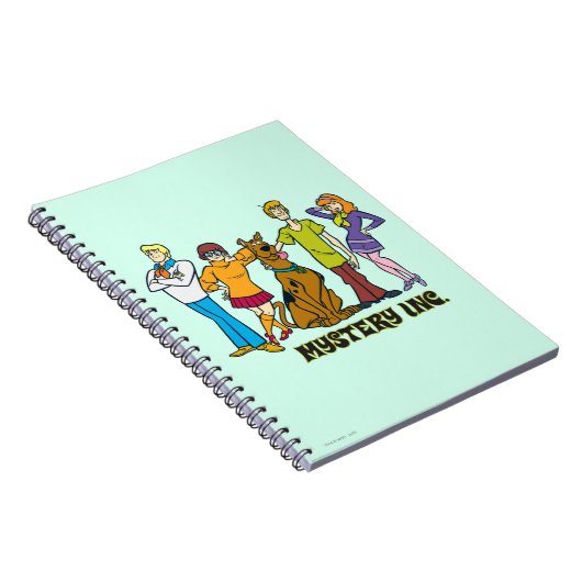 Ganze Gang 12 Mystery Inc. Notizblock (Rechte Seite)