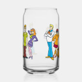 Ganze Gang 14 Mystery Inc. Dosenglas (Links)