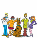 Ganze Gang 14 Mystery Inc. Freistehende Fotoskulptur<br><div class="desc">Scooby Doo Mystery Inc Collection</div>