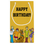 Ganze Gang 14 Mystery Inc. Kleine Geschenktüte (Rückseite)