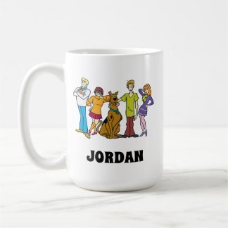 Ganze Gang 14 Mystery Inc. | Name hinzufügen Kaffeetasse