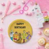 Ganze Gang 14 Mystery Inc. Pappteller (Party)