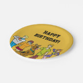 Ganze Gang 14 Mystery Inc. Pappteller (Schrägansicht)