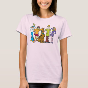 Ganze Gang 14 Mystery Inc. T-Shirt
