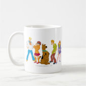 Ganze Gang 15 Mystery Inc. Kaffeetasse (Links)