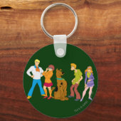 Ganze Gang 15 Mystery Inc. Schlüsselanhänger (Vorderseite)