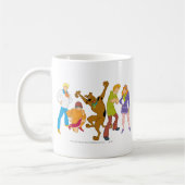 Ganze Gang 16 Mystery Inc. Kaffeetasse (Links)